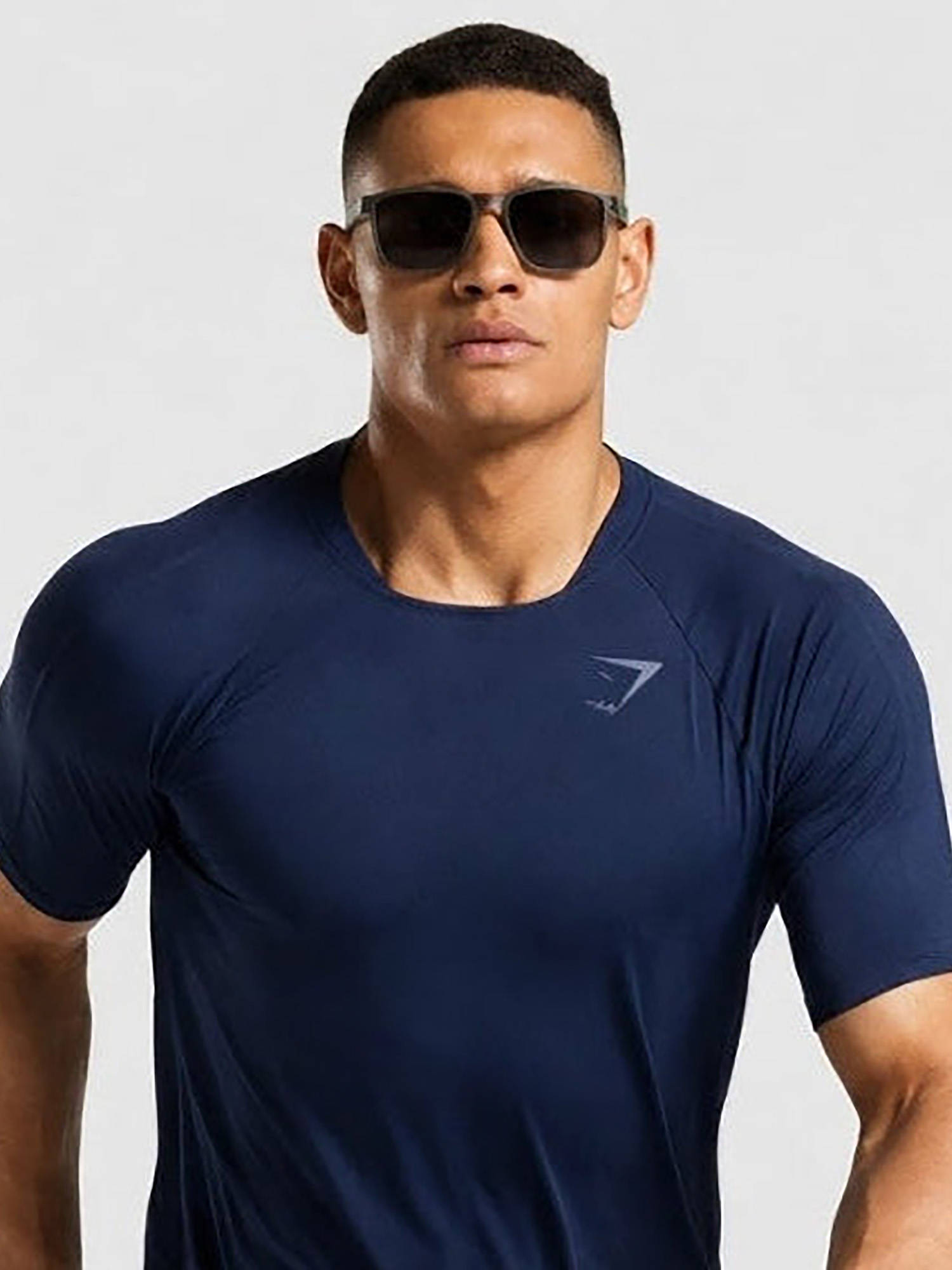 HASHTAG EYEWEAR Unisex Rift Polarised Full Rim Grey Lens Sunglasses