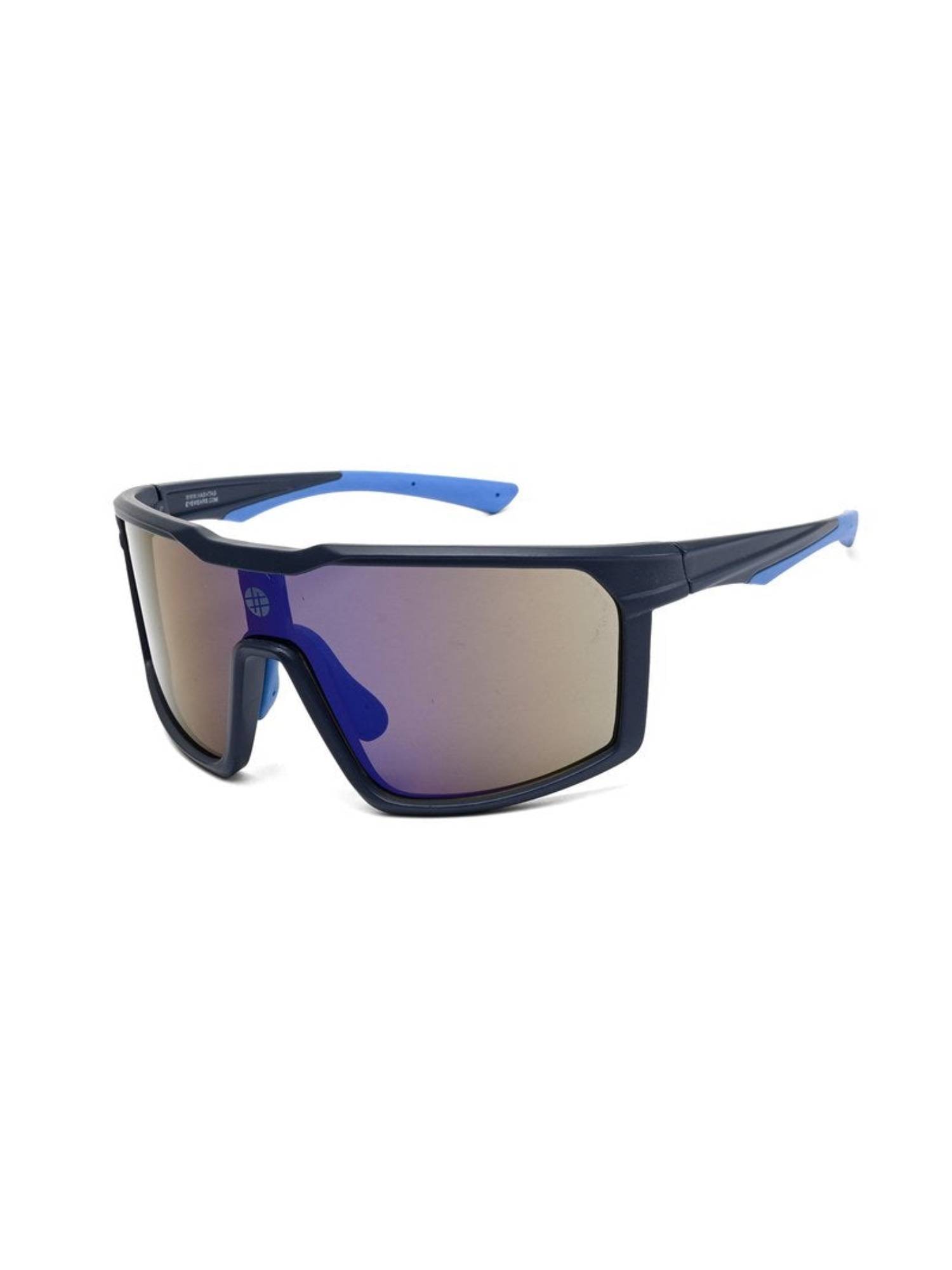 HASHTAG EYEWEAR Unisex Glarex Uv Protection Full Rim Black Lens Sunglasses