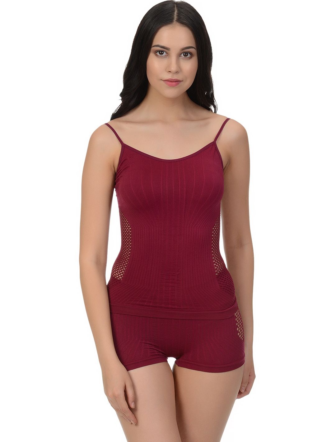 maroon tankini