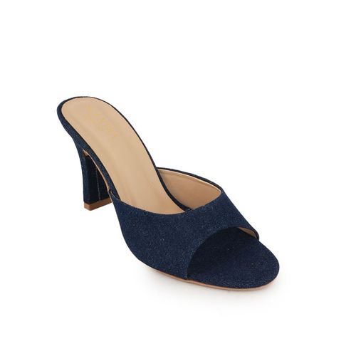 Buy SCENTRA Alana Navy Blue Heels Online