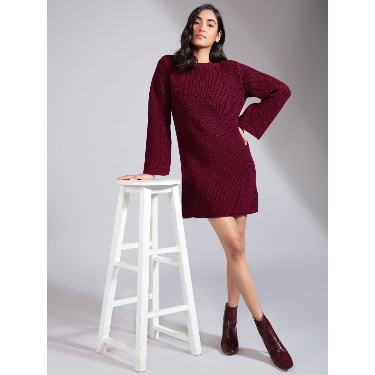 Burgundy sun outlet dresses