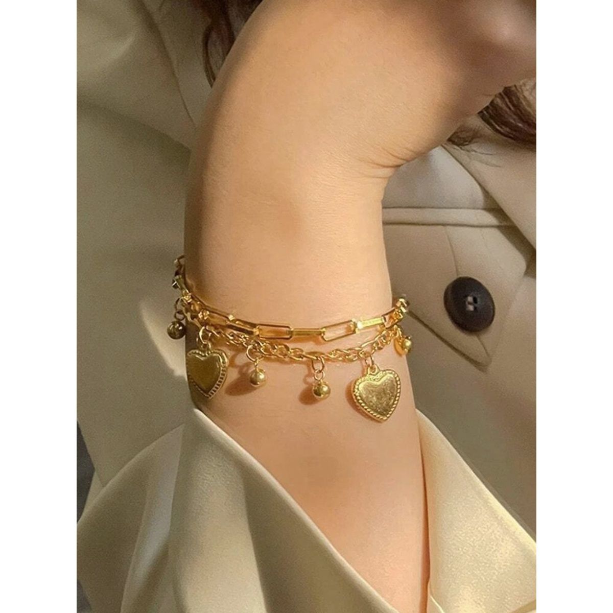 Fashion Bracelets Victoria Secret Gold Chain Bracelet Gold