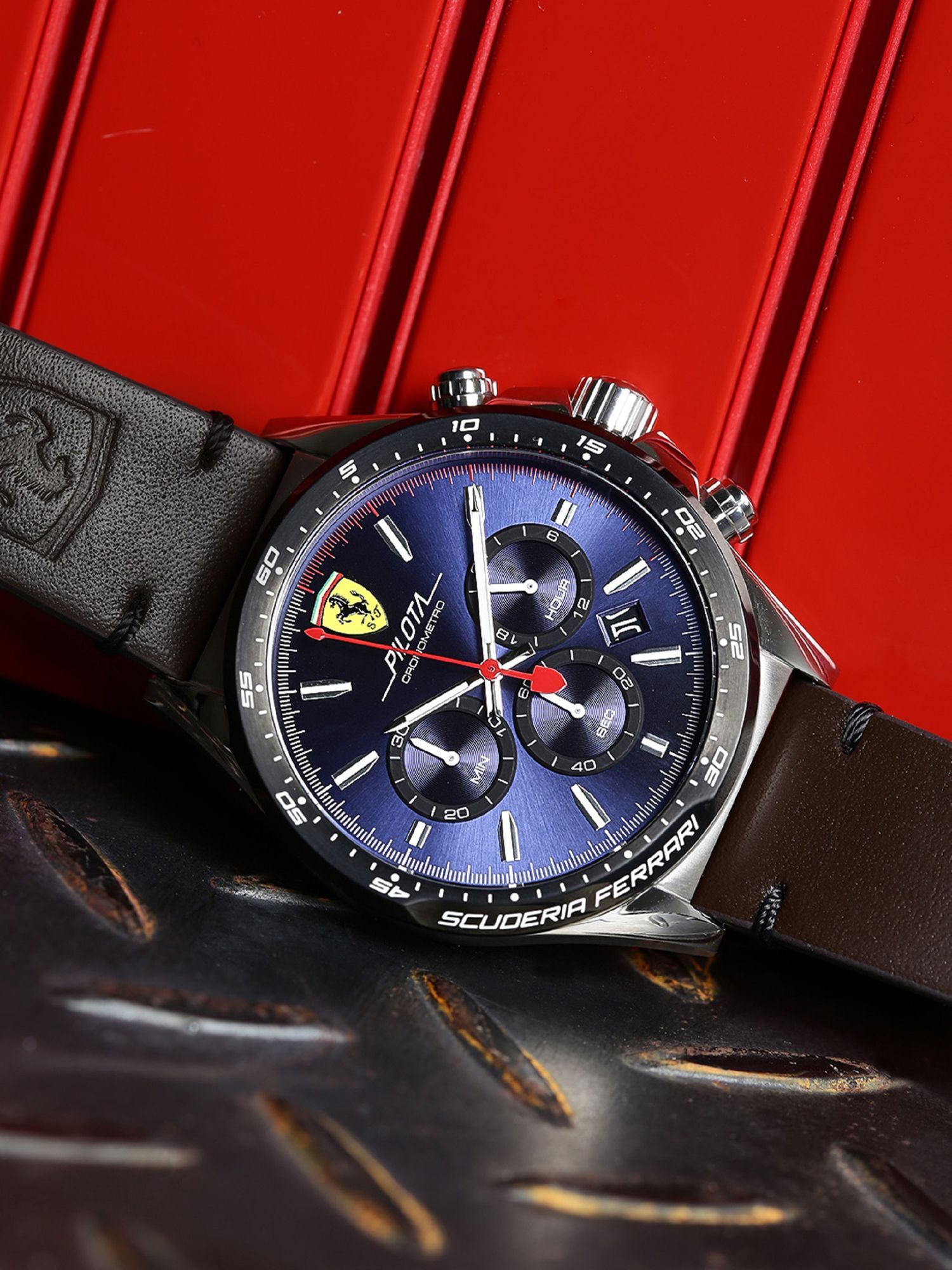 Scuderia ferrari outlet watch blue