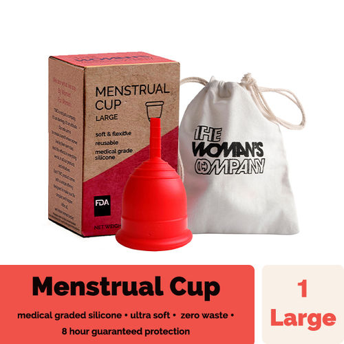 The Woman S Company Soft Flexible Reusable Menstrual Cup Large 1 Pc Buy The Woman S Company Soft Flexible Reusable Menstrual Cup Large 1 Pc Online At Best Price In India Nykaa