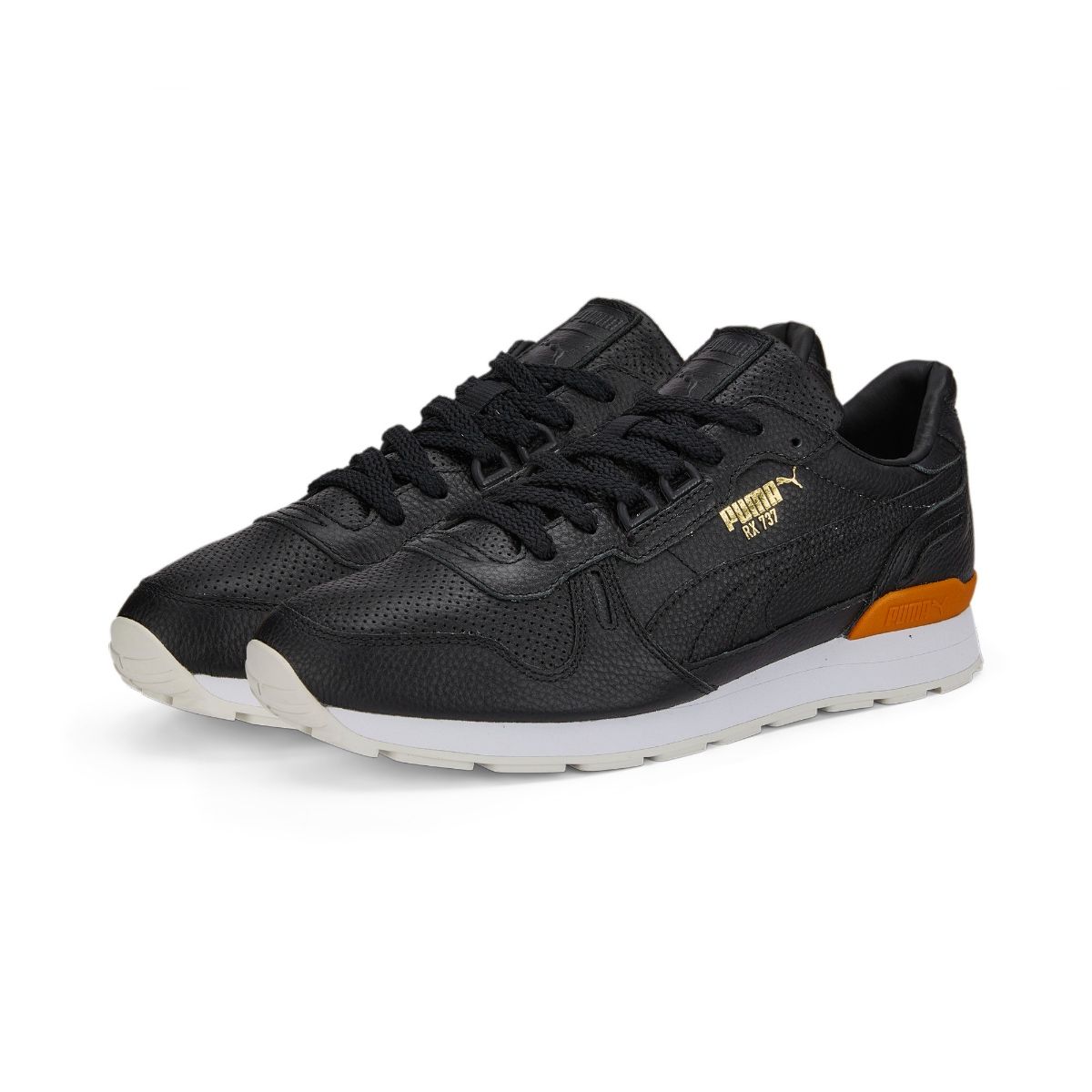 Puma Rx 737 Prm Mens Black Sneakers
