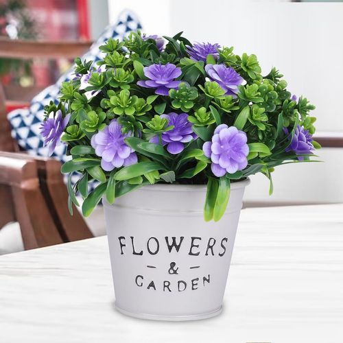 Ekhasa Flower Vase Pot with Artificial Flowers