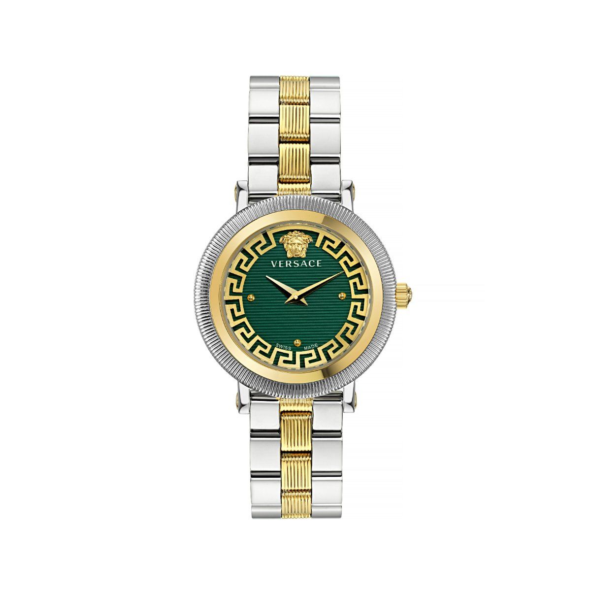 Buy Versace Women Analog Green Round Stainless Steel Dial Watch