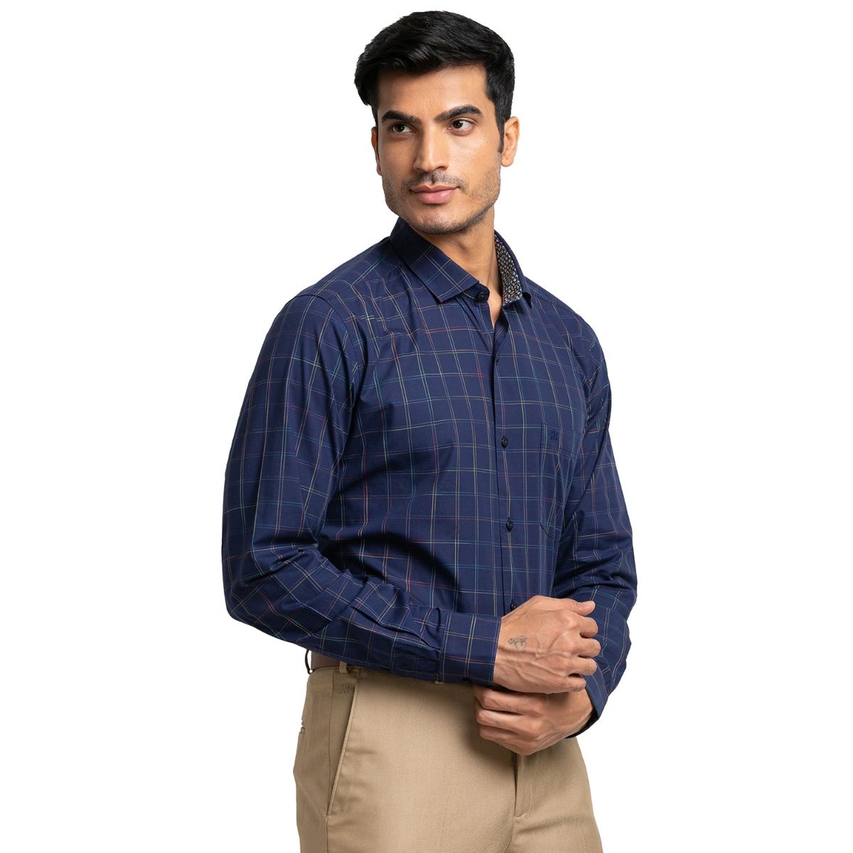 Buy Raymond Dark Blue Shirt Online