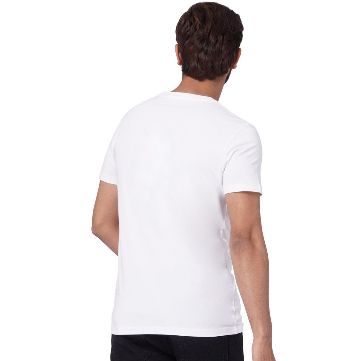 Jack & Jones White Graphic Print Crew Neck T-shirt: Buy Jack & Jones ...