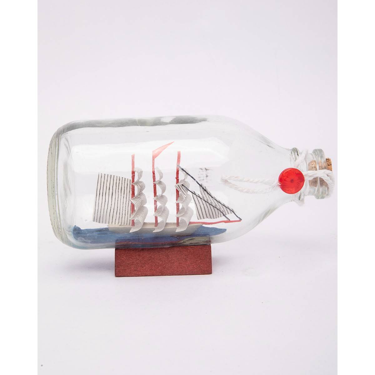 Voncasa Wishing Bottle in Color - Red
