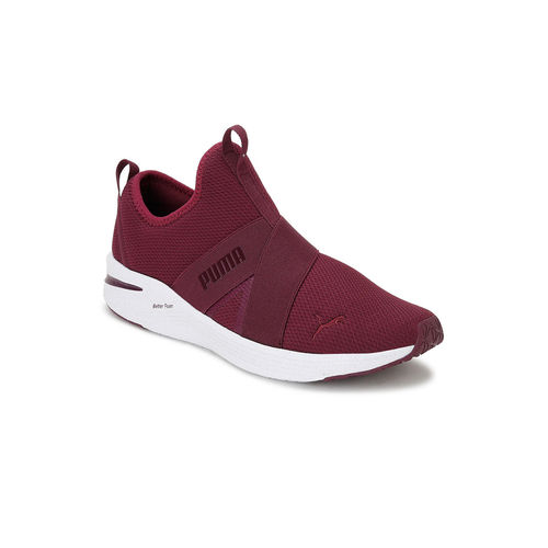 Puma Better Foam Prowl Slip Wn's Maroon Running Shoes (UK 3)