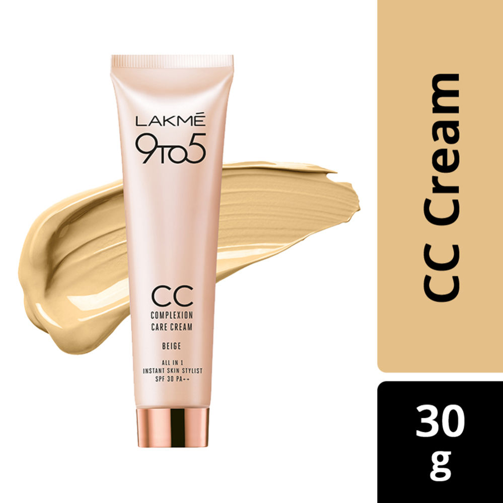 Lakme 9 To 5 Complexion Care Face CC Cream SPF 30 PA++ - Beige