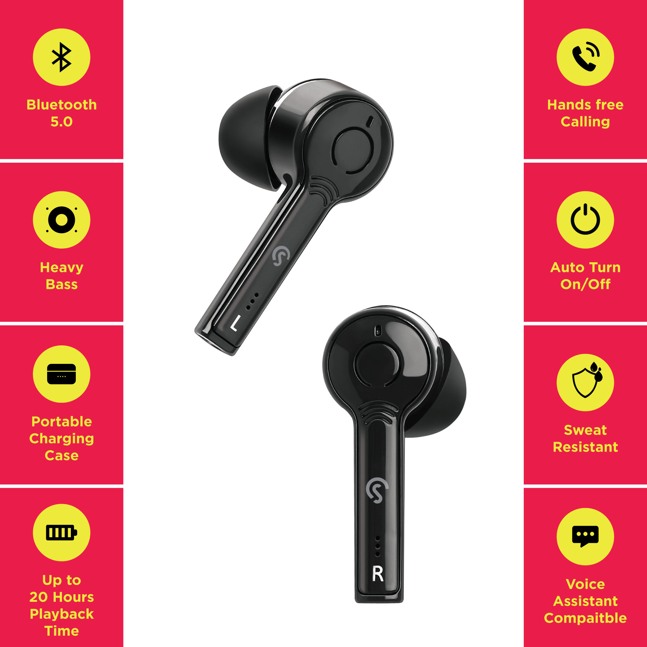 soundlogic sports earbuds
