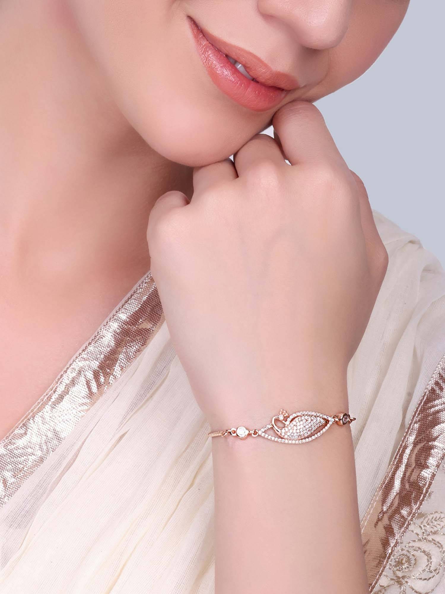 Estele Alankara - Morbagh White Sparkle Bracelet