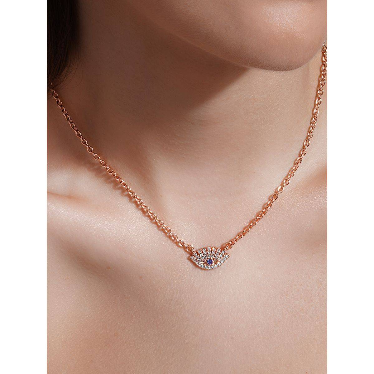 Joker and Witch I See You Evil Eye Necklacefor Women