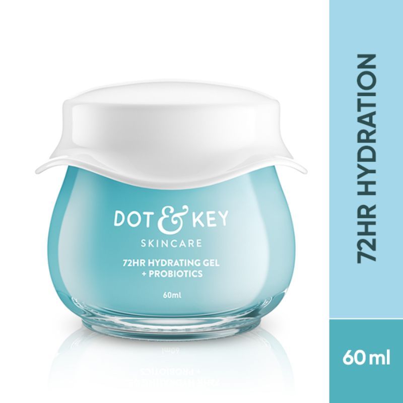 Dot & Key 72 HR Hydrating Probiotic Gel Face Moisturizer With Hyaluronic For Normal to Oily Skin