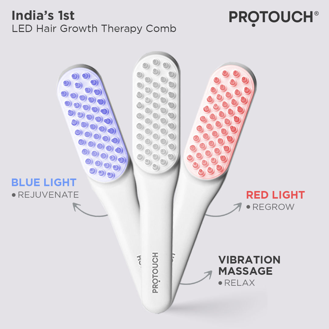 Protouch Led Hair Growth Therapy Comb Buy Protouch Led Hair Growth