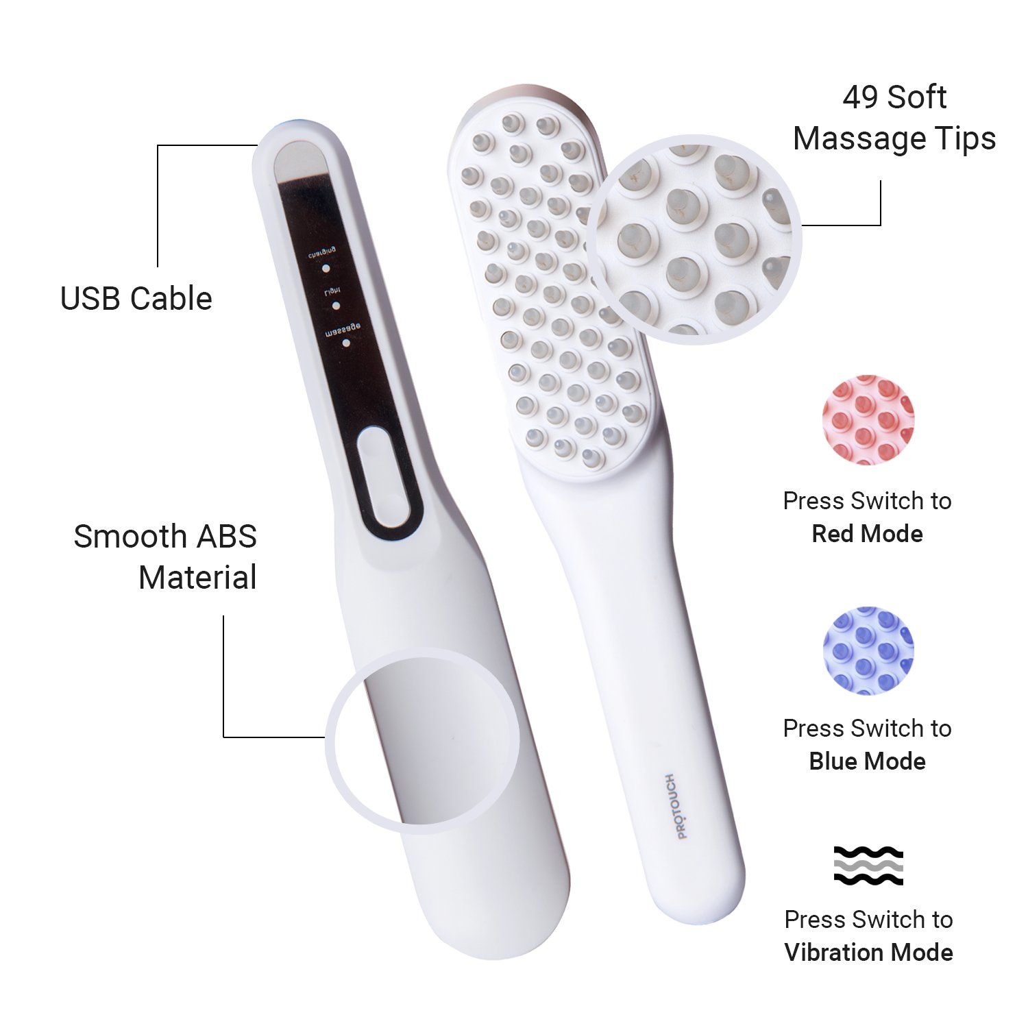 Protouch Led Hair Growth Therapy Comb Buy Protouch Led Hair Growth