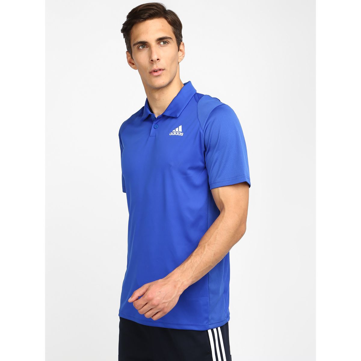 Buy adidas Club 3str Polo Blue Tennis Polo T shirt Online