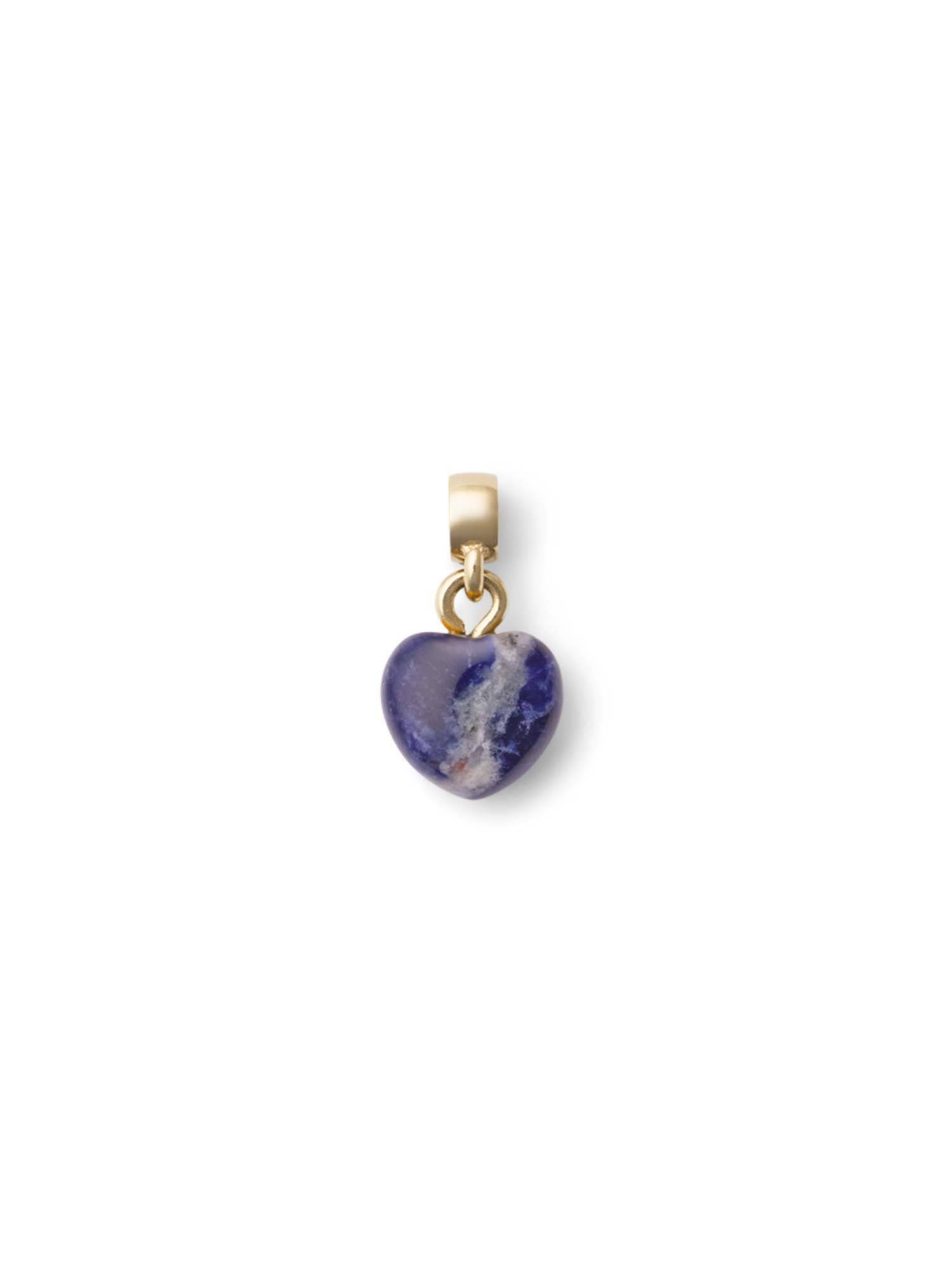 Daniel Wellington Heart Blue Spot Gold Metal Charm For Women Size (1.5)