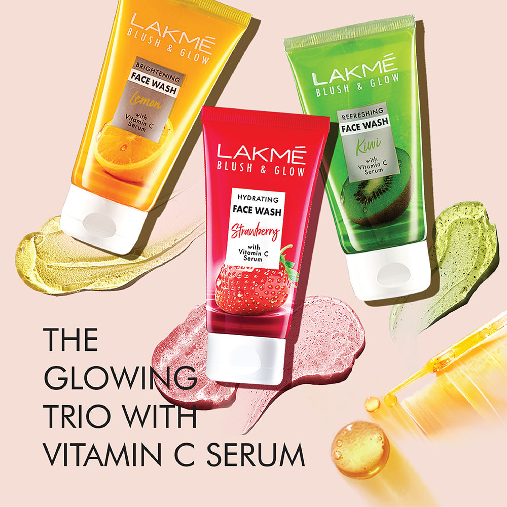 Lakme Blush & Glow Kiwi Crush Gel Face Wash Buy Lakme Blush & Glow