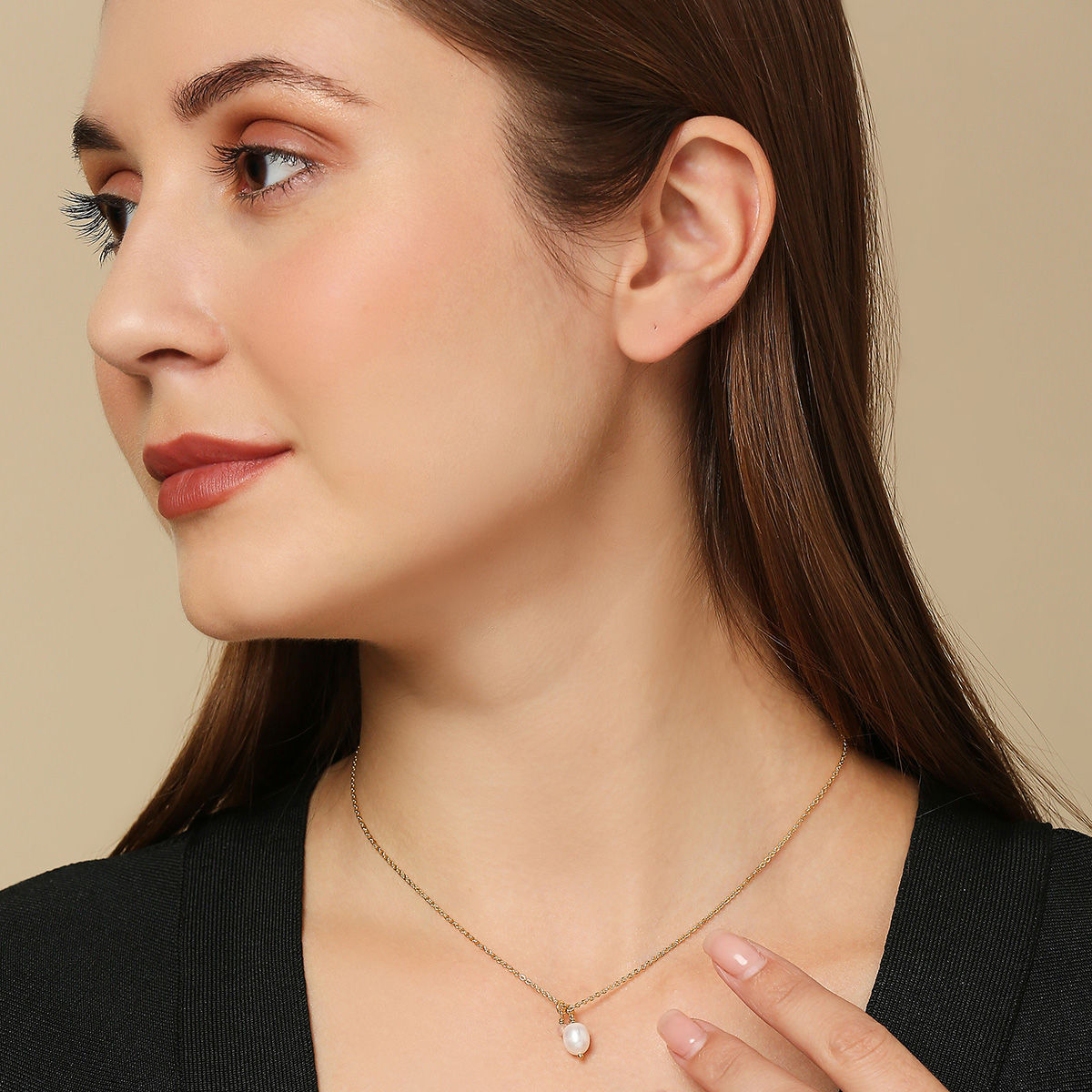 Rose gold necklace accessorize sales