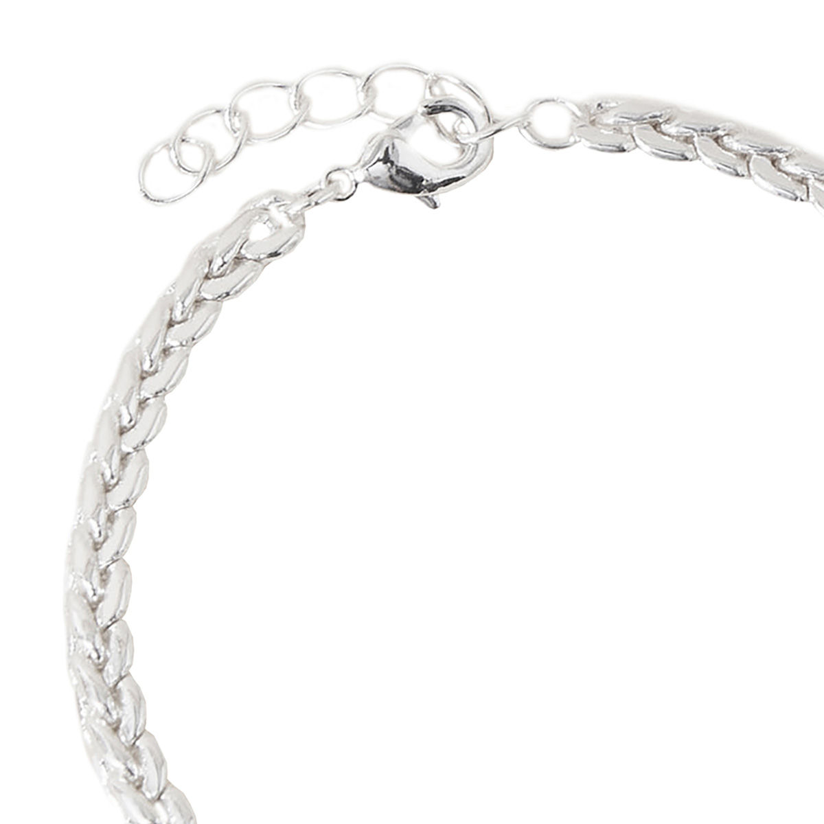 Sterling Silver 3MM Italian Oval Bead Ball Strand Chain Bracelet Made In Italy Size - 8 Inches - 1J9L5C - Foto 8