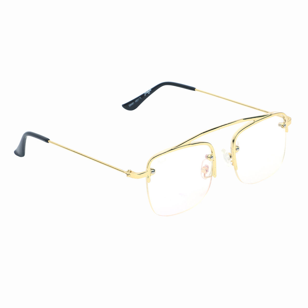 Buy Floyd Gold Frame Clear Lense Metal Sunglass D6461 GOLD TRAP 1