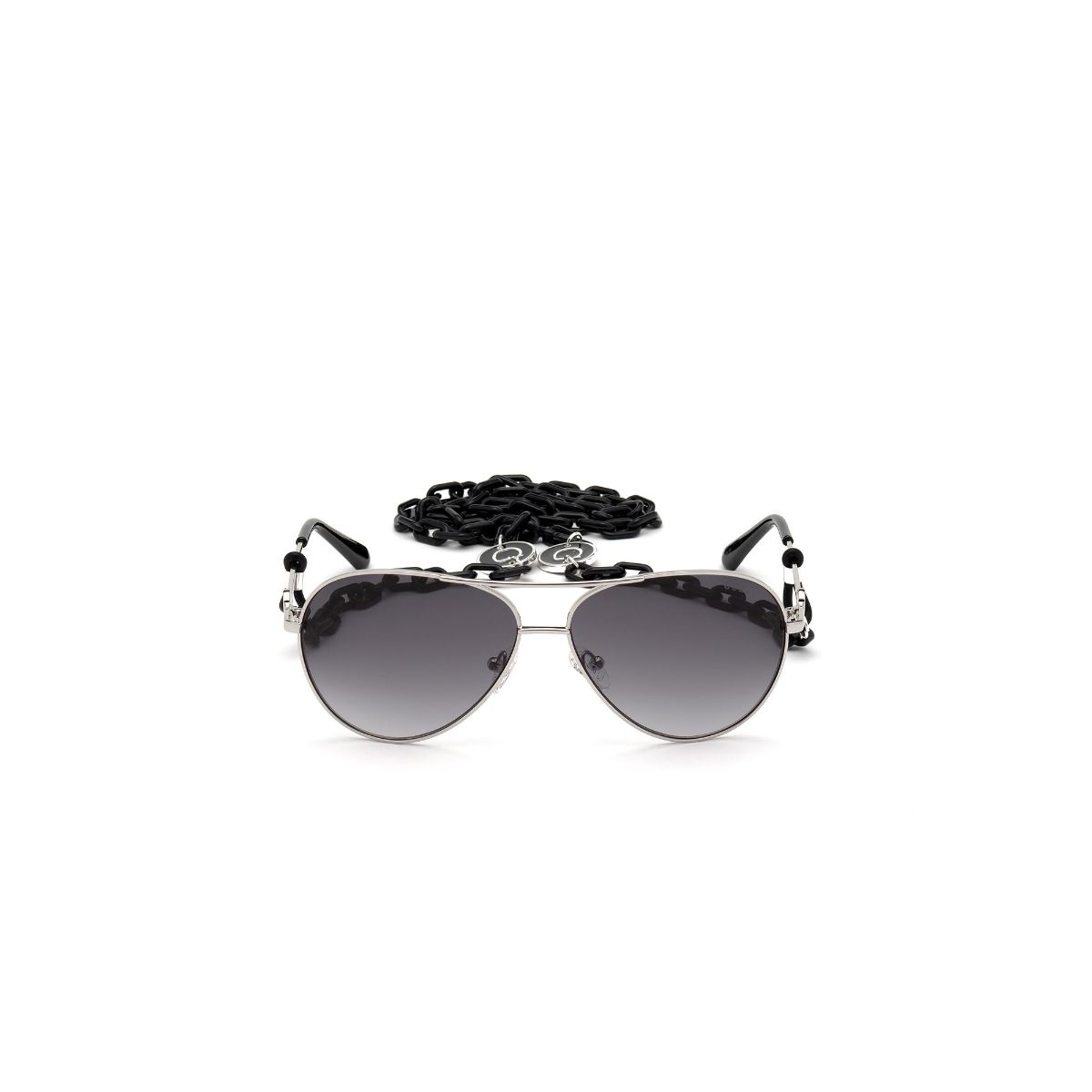 GUESS Black Metal Women Sunglasses