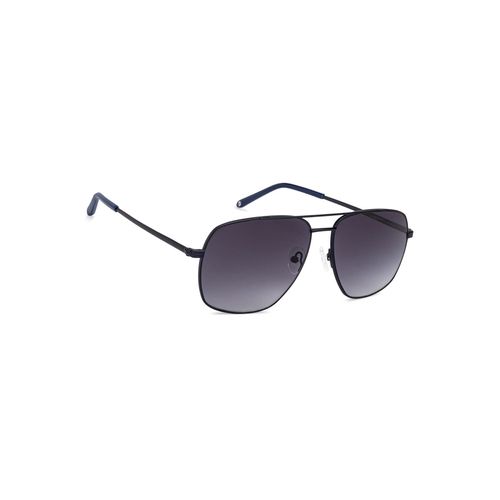John Jacobs by Lenskart Navy Blue Gradient Full Rim Aviator Sunglasses