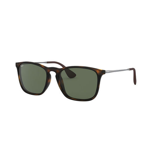 Ray-Ban 0RB4187 Green Chris Square Sunglasses 54 mm