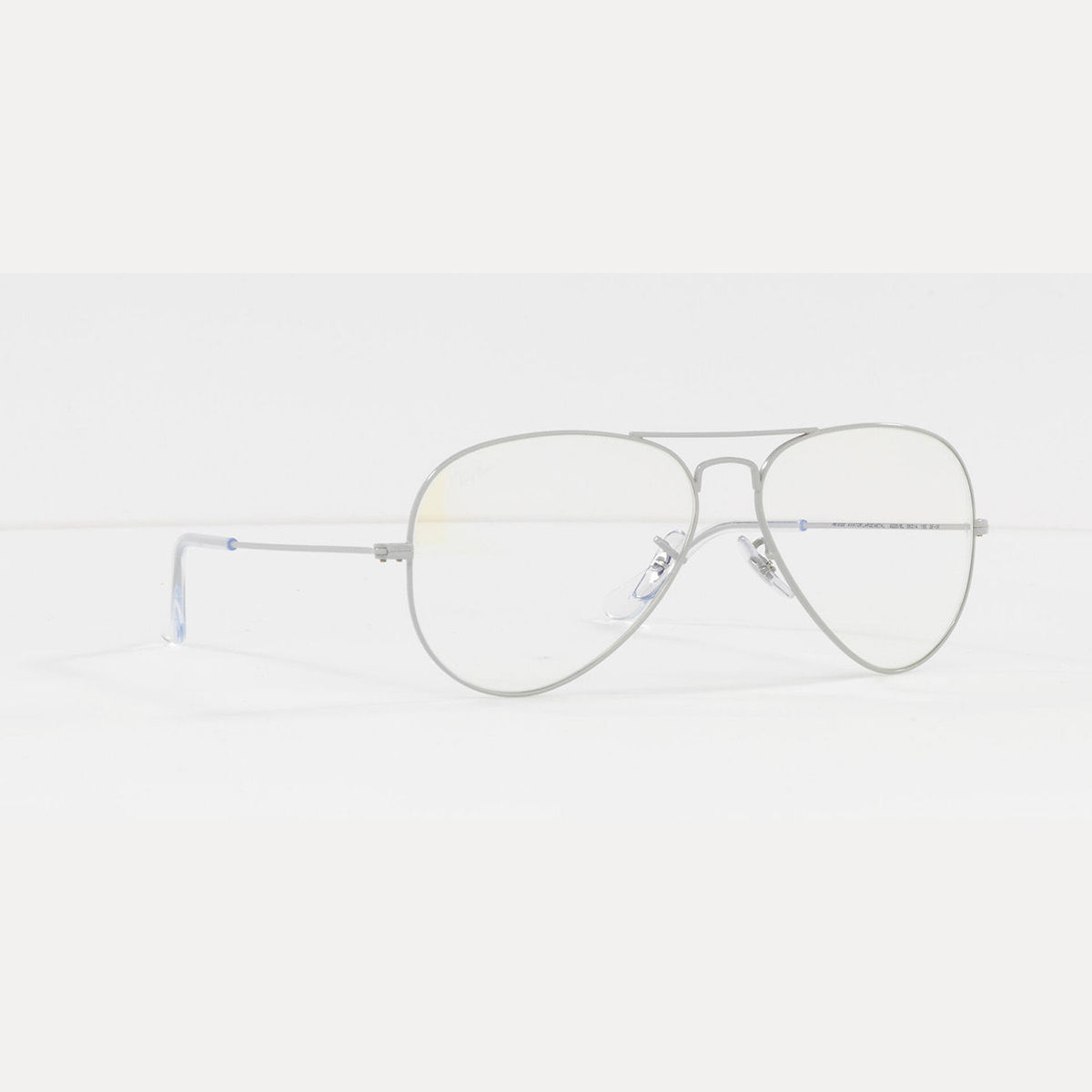Clear store lens aviators