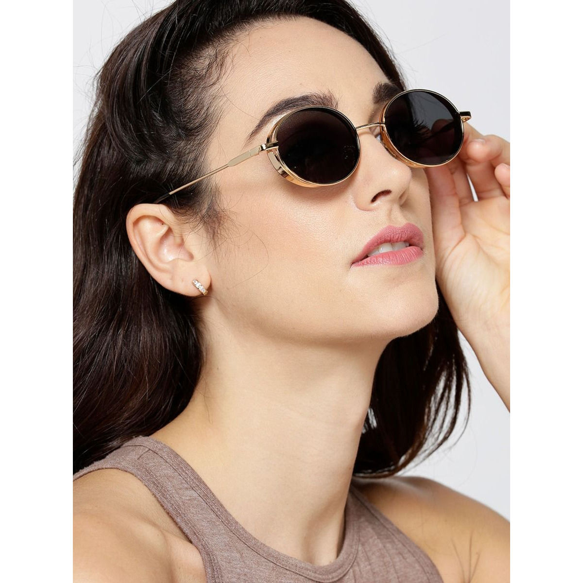 Twenty Dresses by Nykaa Fashion Gold Spinning Me In Circles Sunglasses: Buy  Twenty Dresses by Nykaa Fashion Gold Spinning Me In Circles Sunglasses  Online at Best Price in India