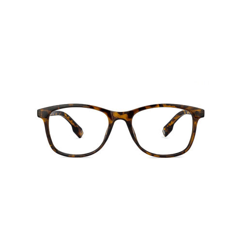 Vincent Chase Brown Square BLU Zero Power Eyeglasses