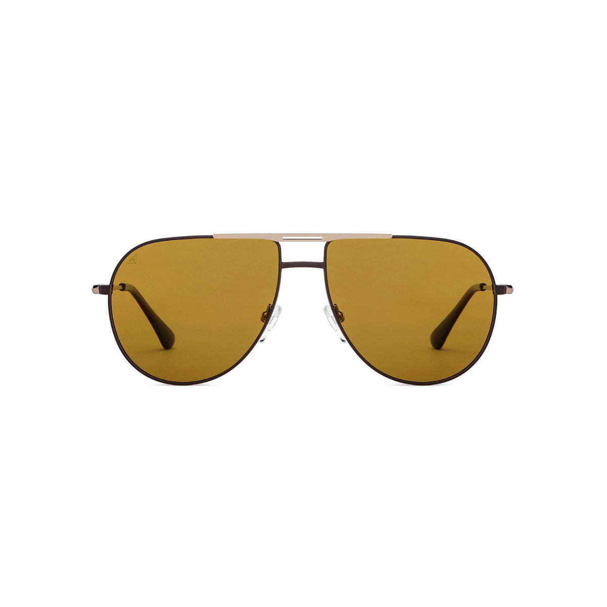 Buy Vincent Chase by Lenskart Yellow Aviator Sunglasses Polarized UV Protected Men Women Small VC S13735 Online