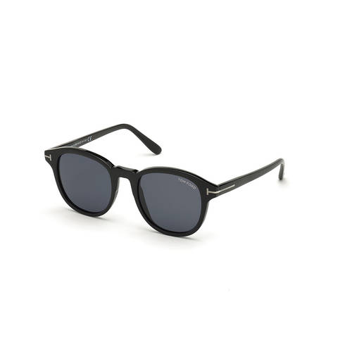 Buy Tom Ford Eyewear Black Plastic Sunglasses Ft0752-N 50 01A Online