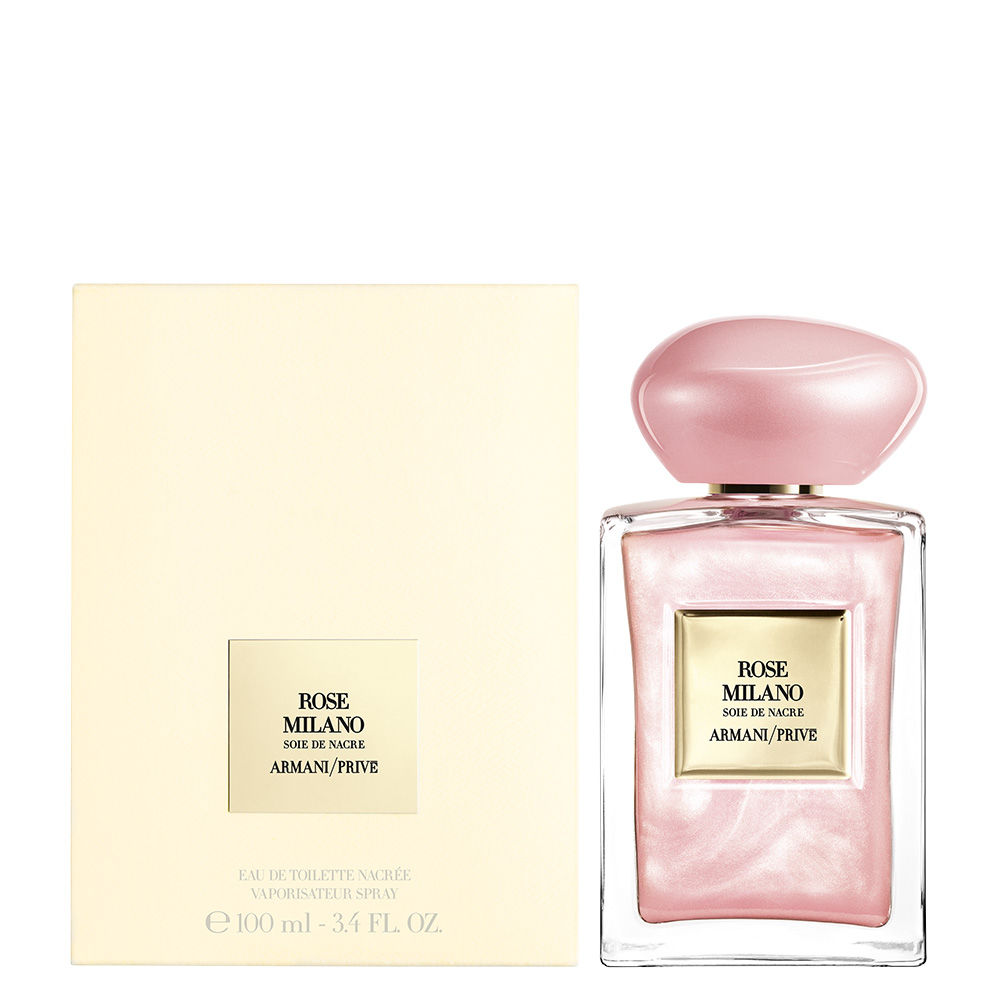 香水(ユニセックス) ARMANI/PRIVE ROSE MILANO 100ml Buy ARMANI PRIVE Rose Milano Soie De Nacre Eau De Toilette Online