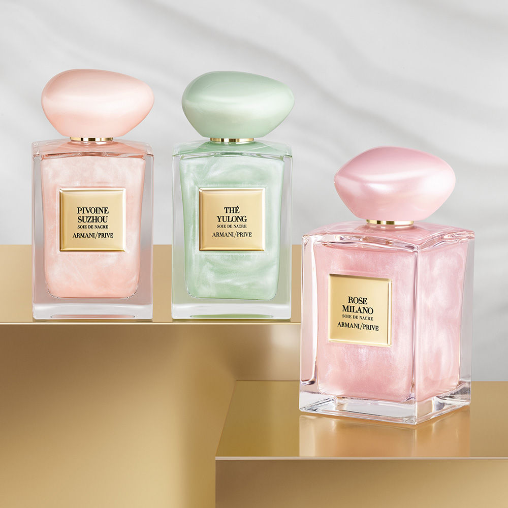 香水(ユニセックス) ARMANI/PRIVE ROSE MILANO 100ml Buy ARMANI PRIVE Rose Milano Soie De Nacre Eau De Toilette Online