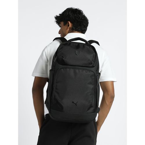 Puma Ferrari Style Unisex Black Backpacks