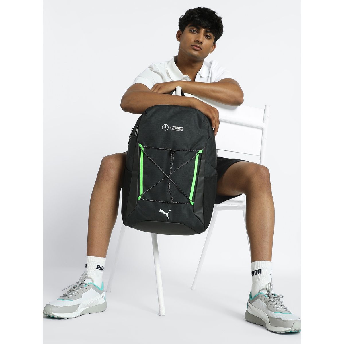 Buy Puma MAPF1 Unisex Black Backpacks Online