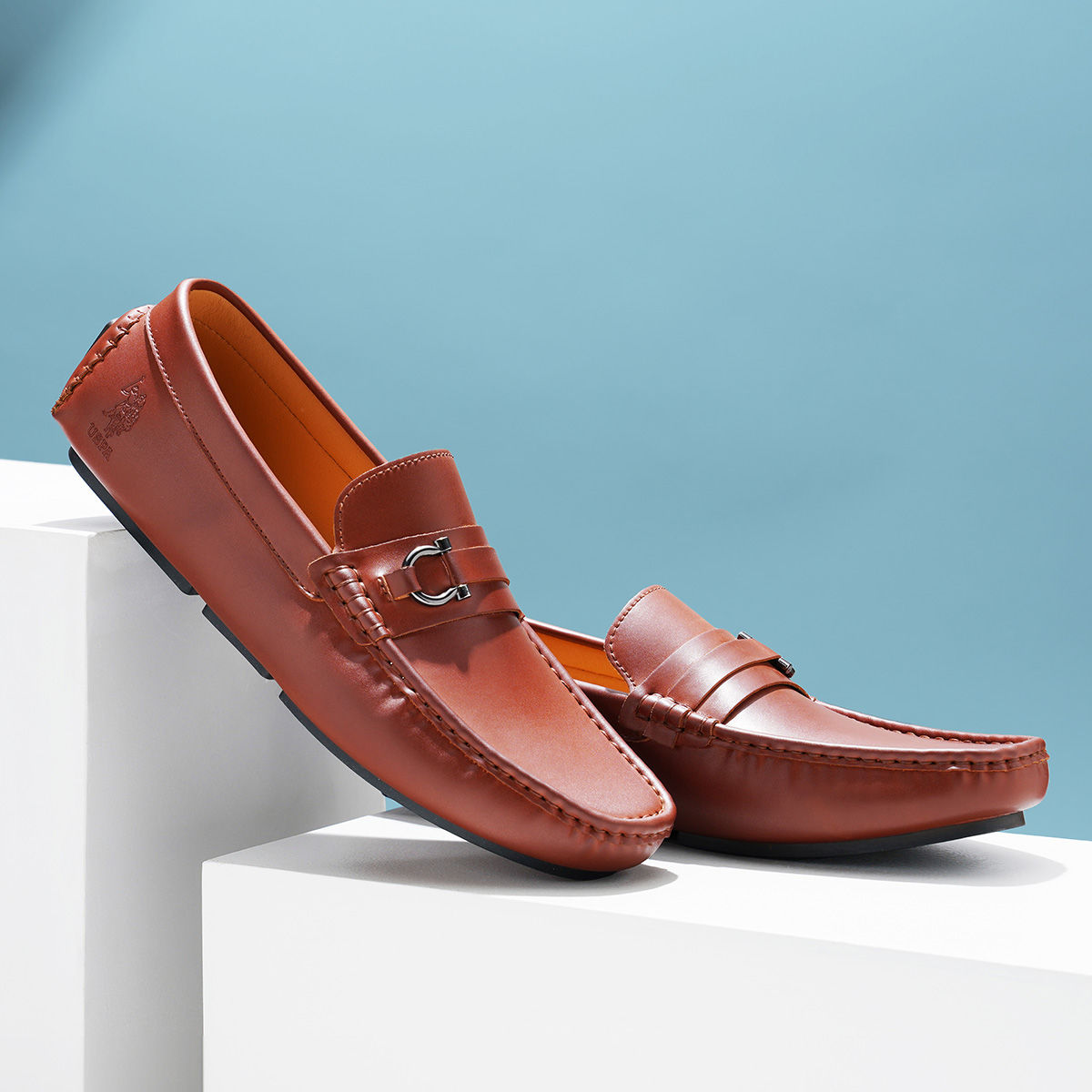 Buy U.S. POLO ASSN. Cronus 3.0 Solid Loafers For Men Online