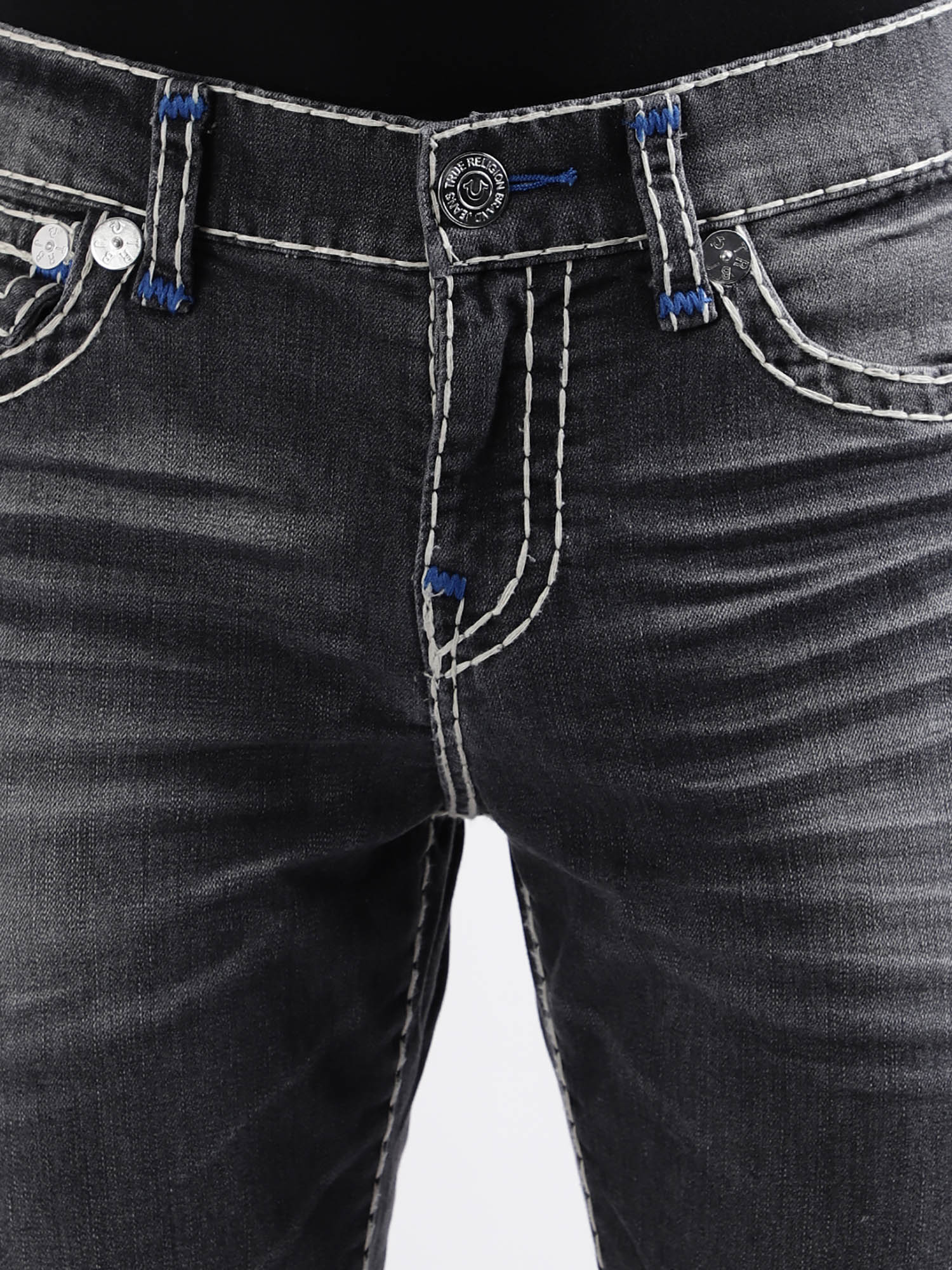 Buy True Religion Men Faded Skinny Fit Jeans (29) Online