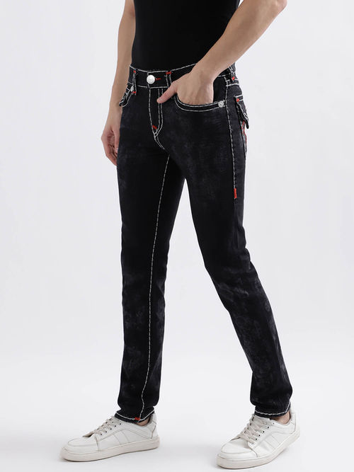Buy True Religion Men Solid Skinny Fit Jeans (29) Online