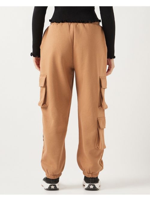 Buy Bewakoof Heavy Duty Women Brown Graphic Printed Super Loose