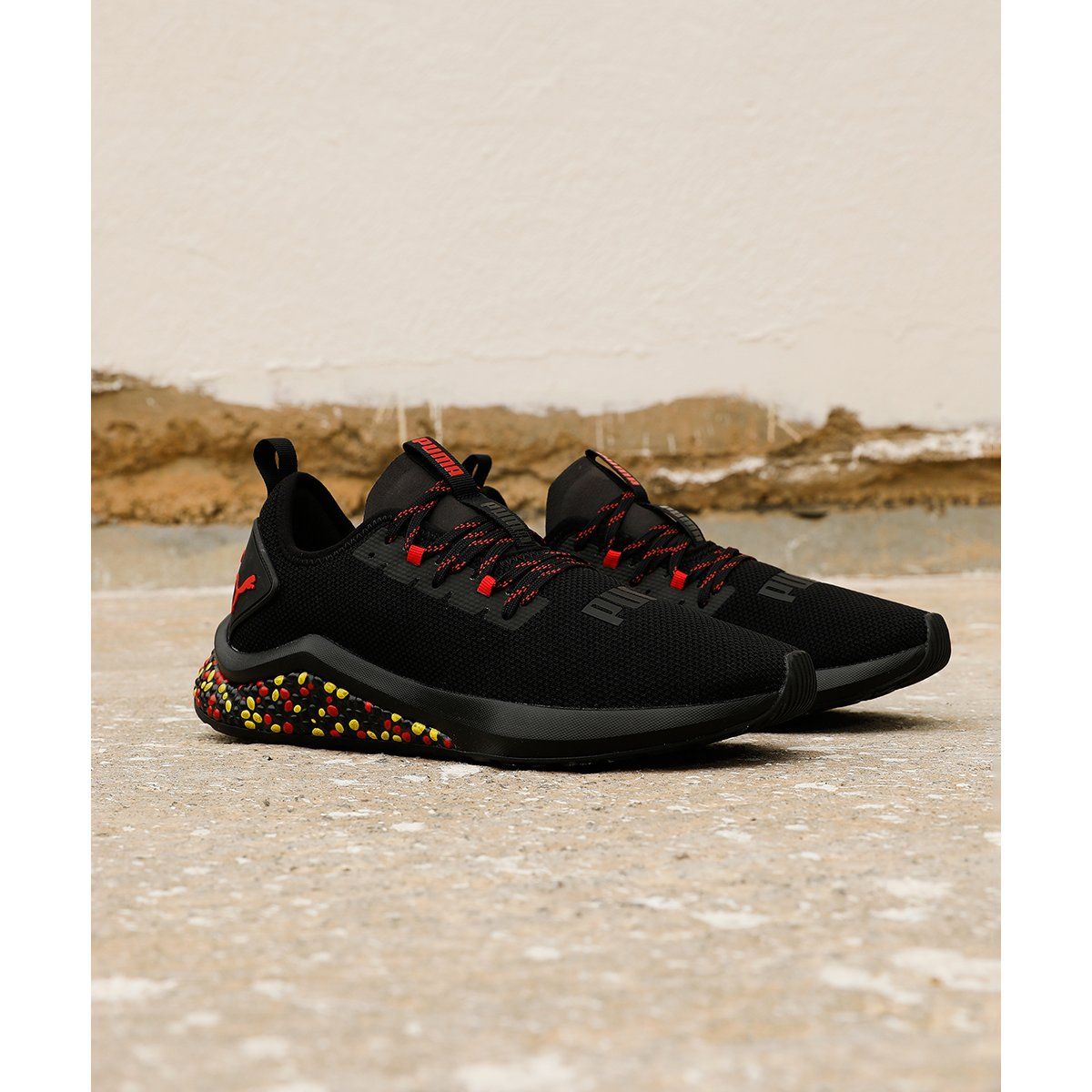 Buy Puma Hybrid Nx Men Black Running Shoes Online