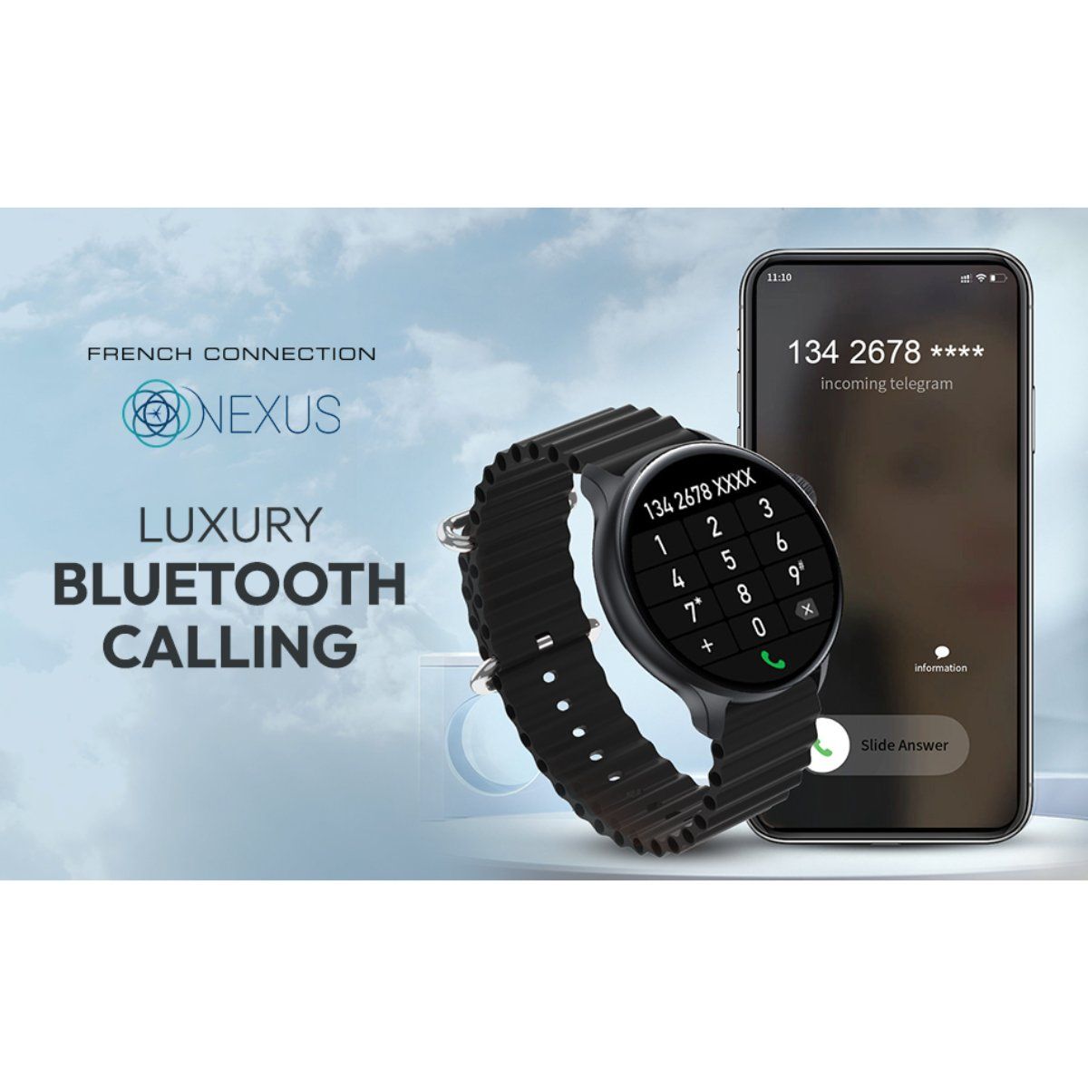 French connection digital watch on sale