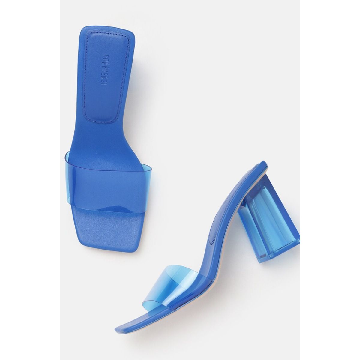 Forever 21 blue sales heels