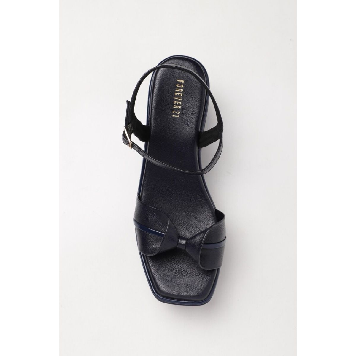 Buy Forever 21 Black Solid Heels Online