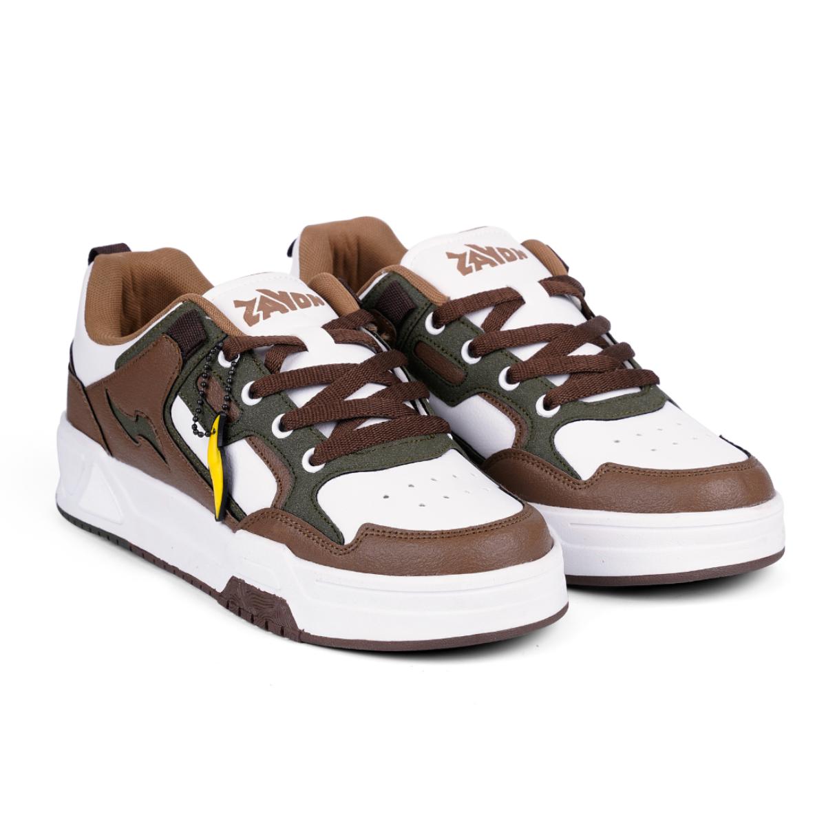 Buy ZAYDN Cooper Nature Brown Mens Casual Sneakers Online