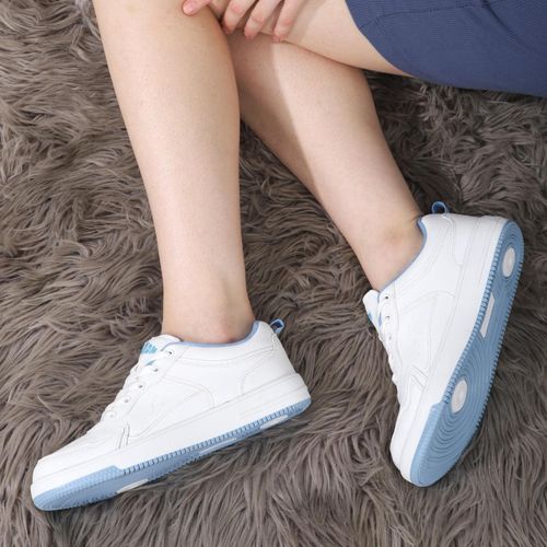 Buy ZAYDN Emma Pearl White Womens Casual Sneakers Online